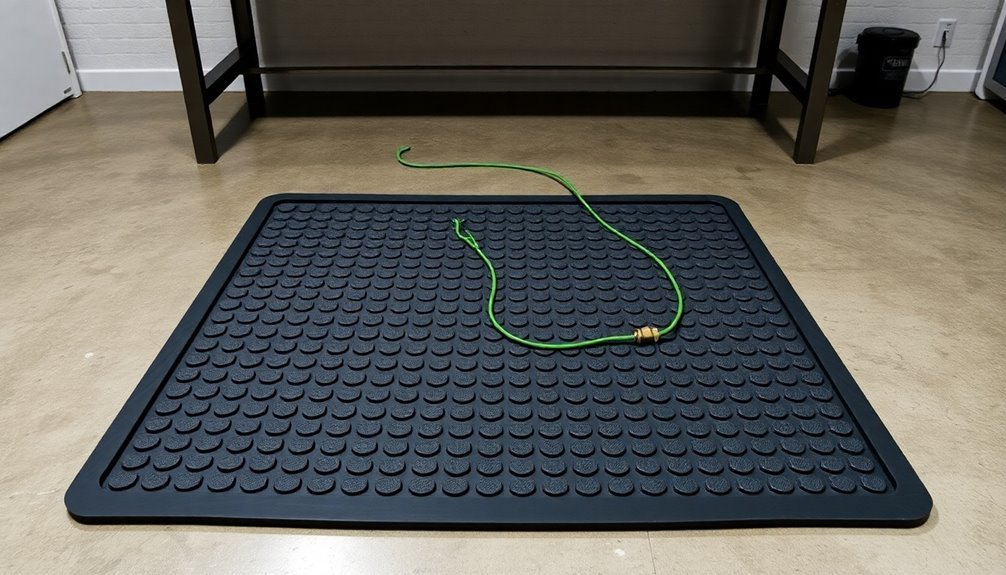 anti static grounding floor mat