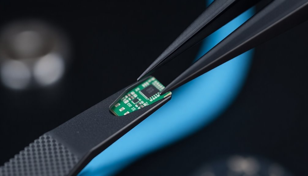 electrostatic discharge protection tweezers