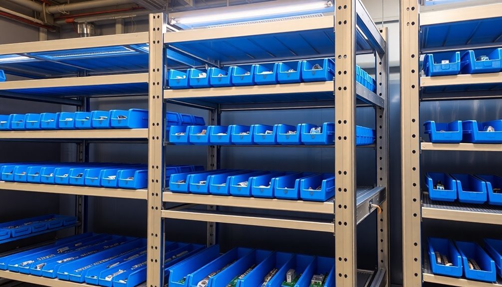 esd safe storage racks