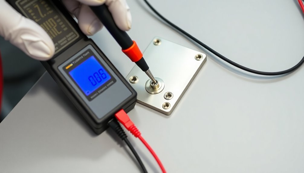 assess surface resistance levels
