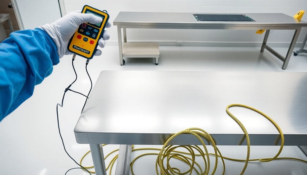 calibration of testing equipment
