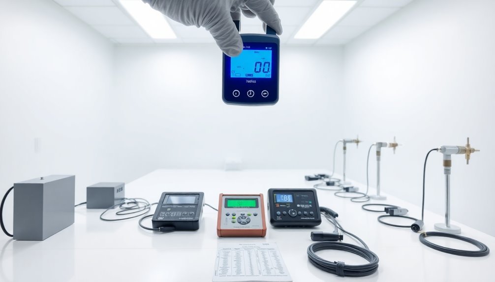 cleanroom anti static audit tests