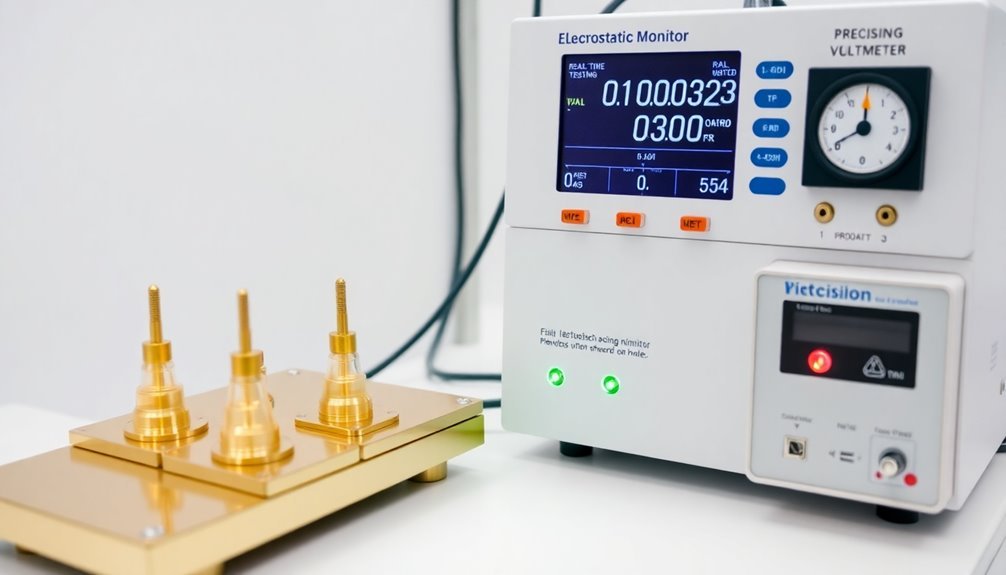 cleanroom charge monitoring accuracy
