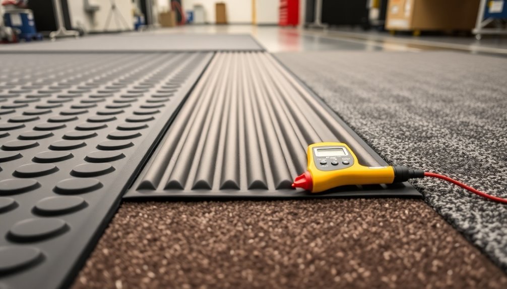 conductive floor mat varieties