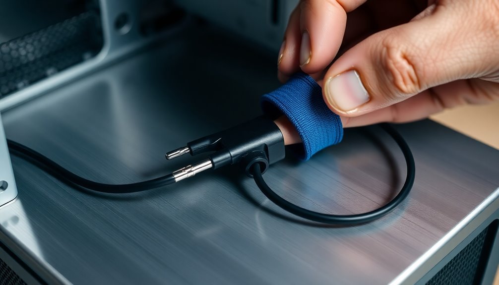 connect to ground securely