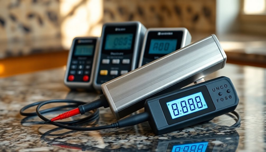 consider test range and voltage