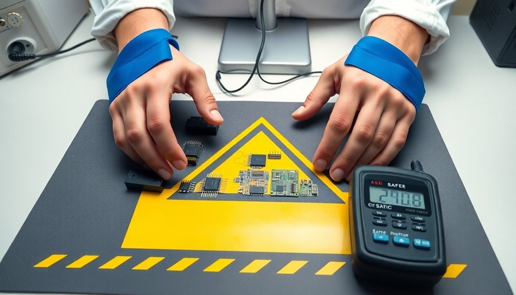 controlled grounding environment essential