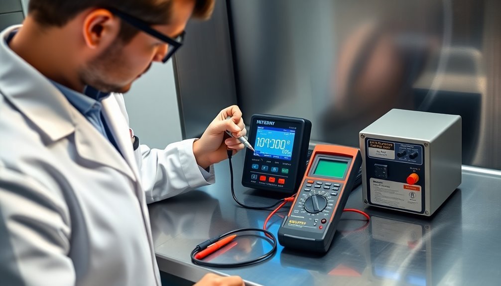 esd calibration equipment specifications
