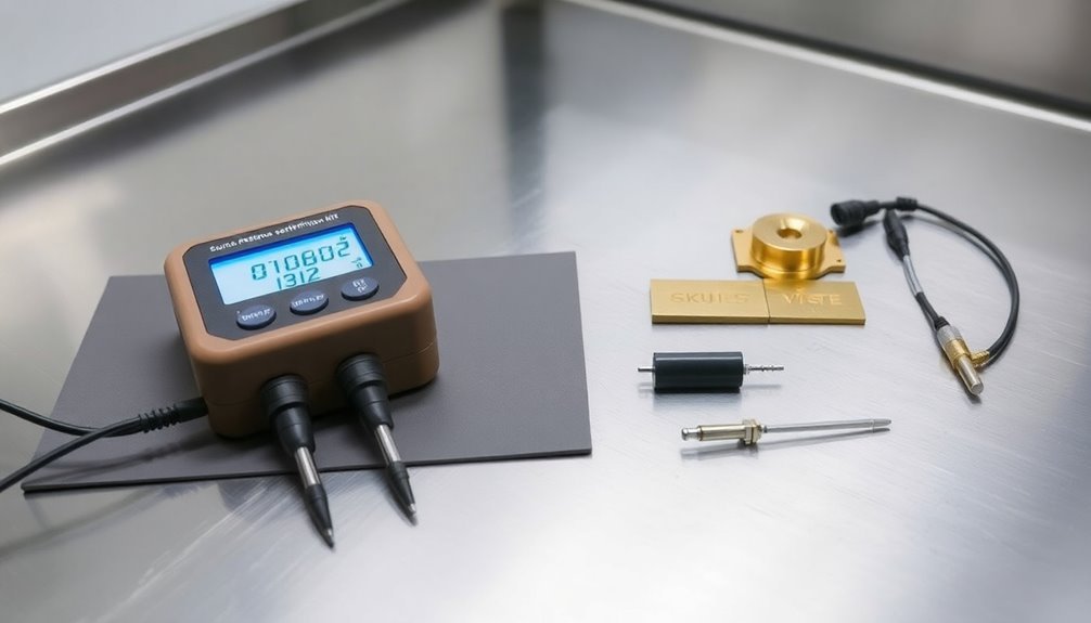 four probe electrical measurement
