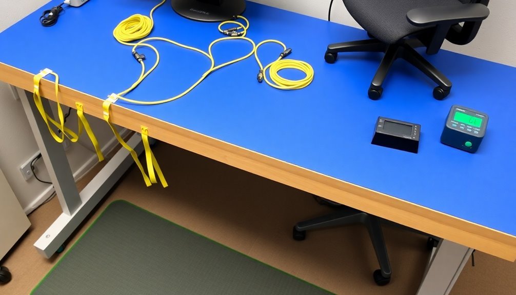 ground all conductors securely