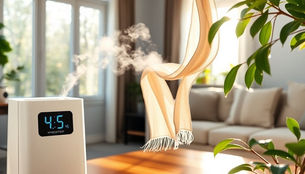 humidification prevents static buildup