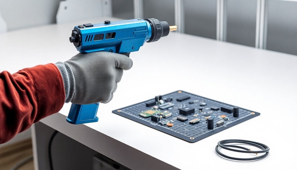 ionizing air gun safety