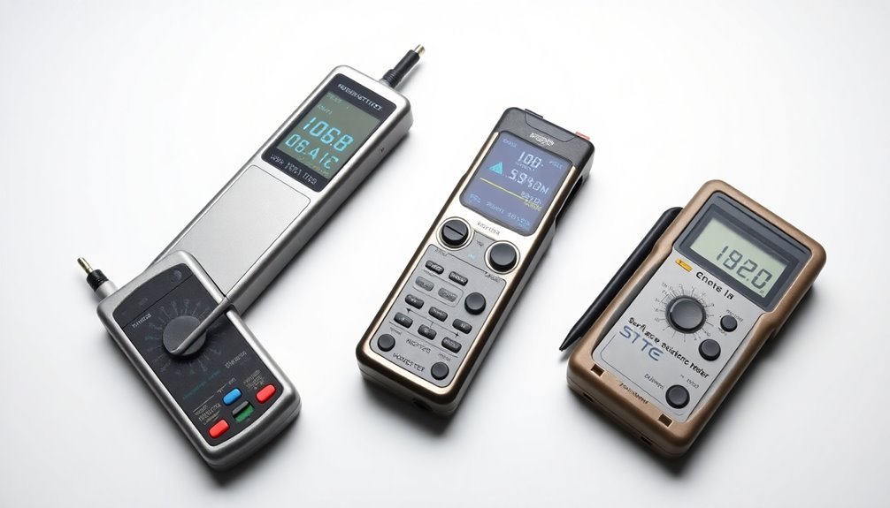 measuring electrical field voltage