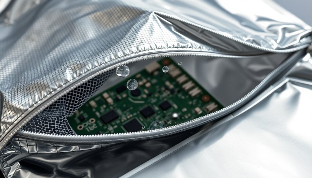 multi layered moisture shielding