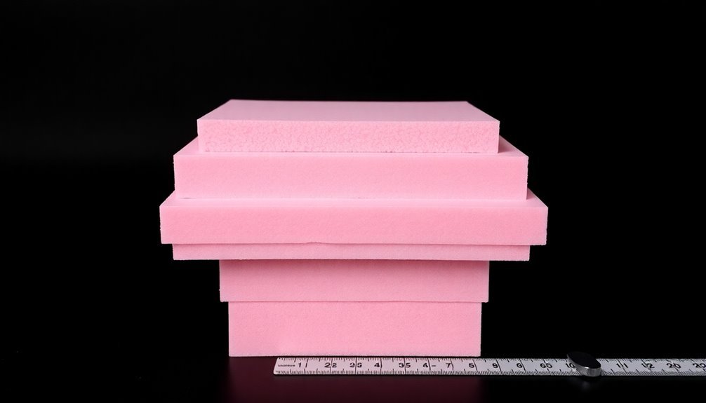 optimal foam thickness guide