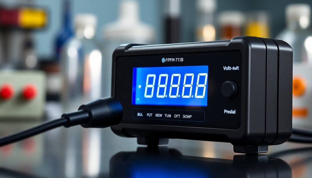 portable electrostatic field meter