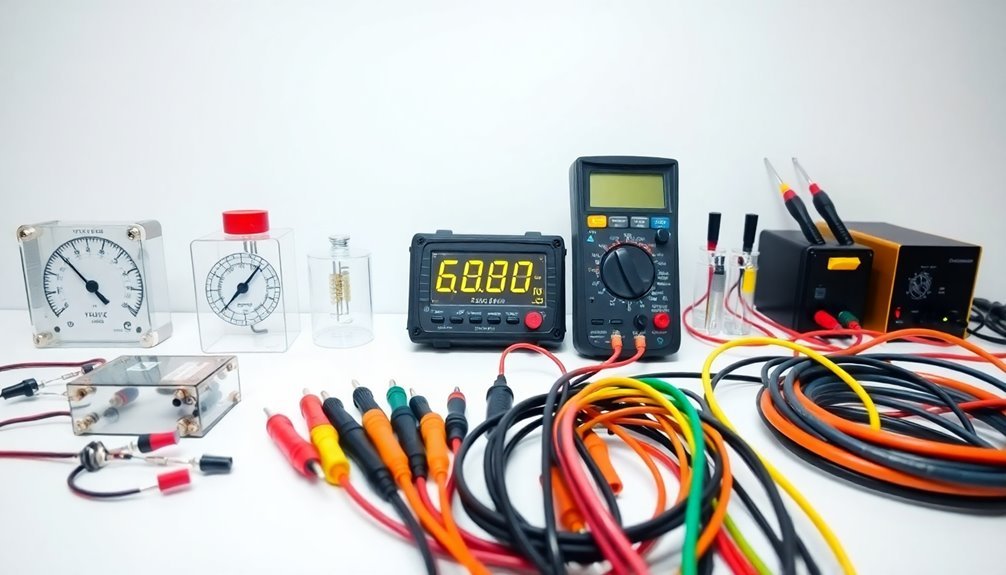 pre configured test equipment components