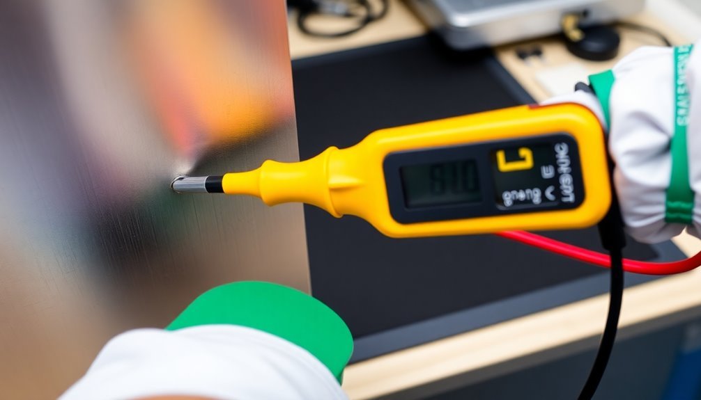 preparing test equipment setup