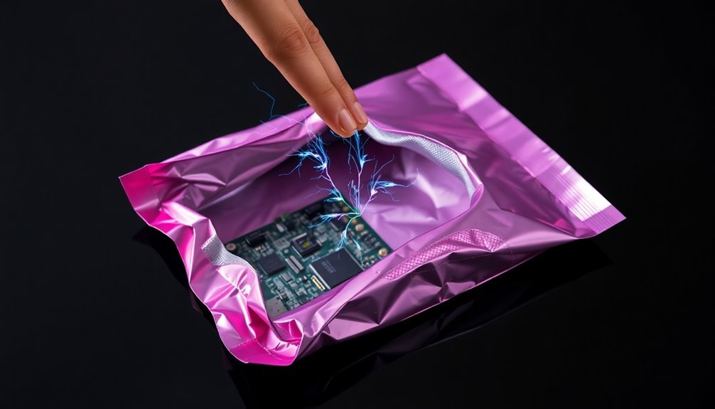 prevent static electricity buildup