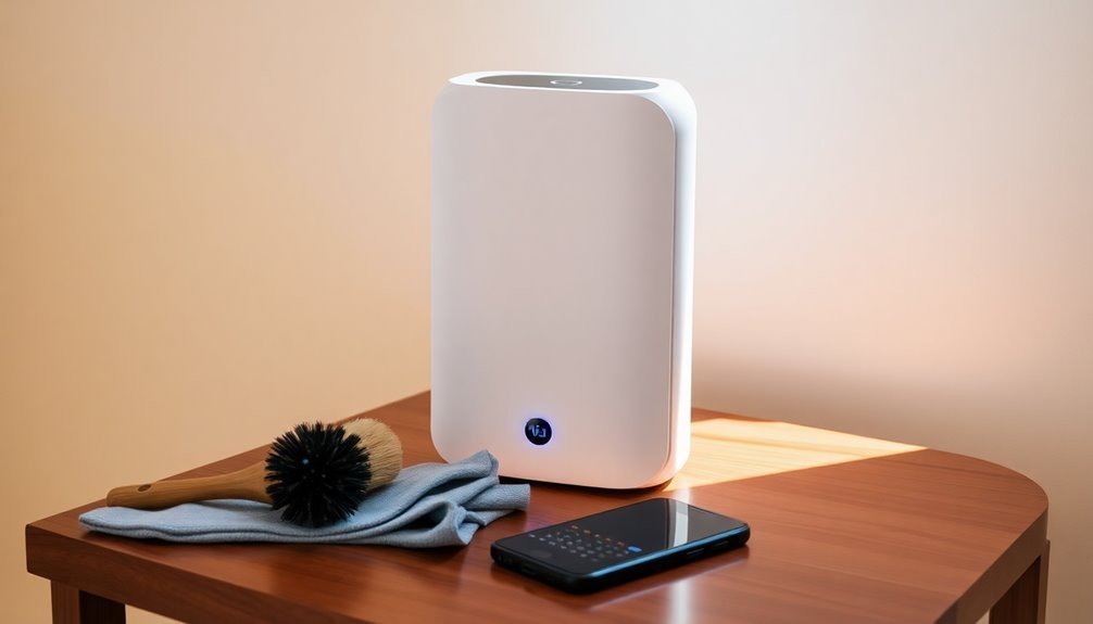 regular air ionizer upkeep