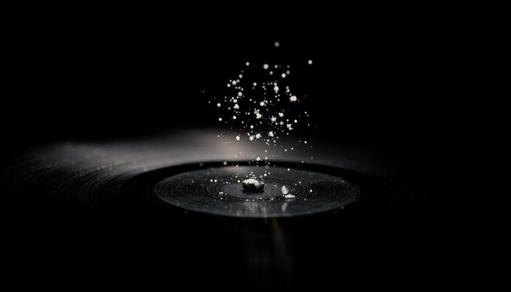 static attracts dust debris