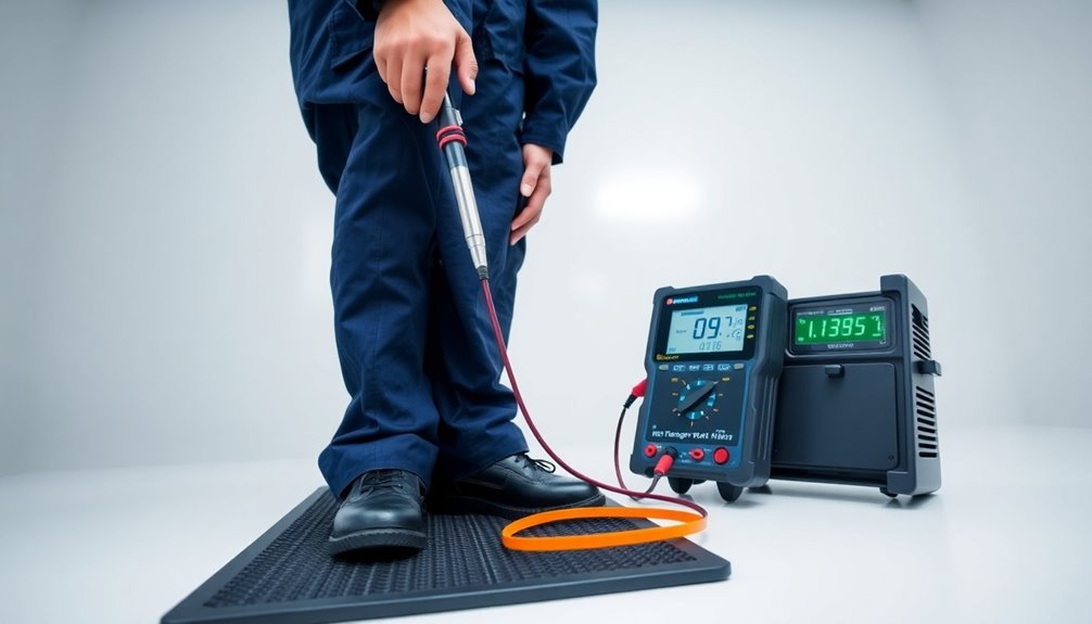 testing human body voltage